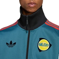 Men's adidas Originals Green LA Galaxy 2024 Anthem Full-Zip Jacket