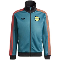 Men's adidas Originals Green LA Galaxy 2024 Anthem Full-Zip Jacket
