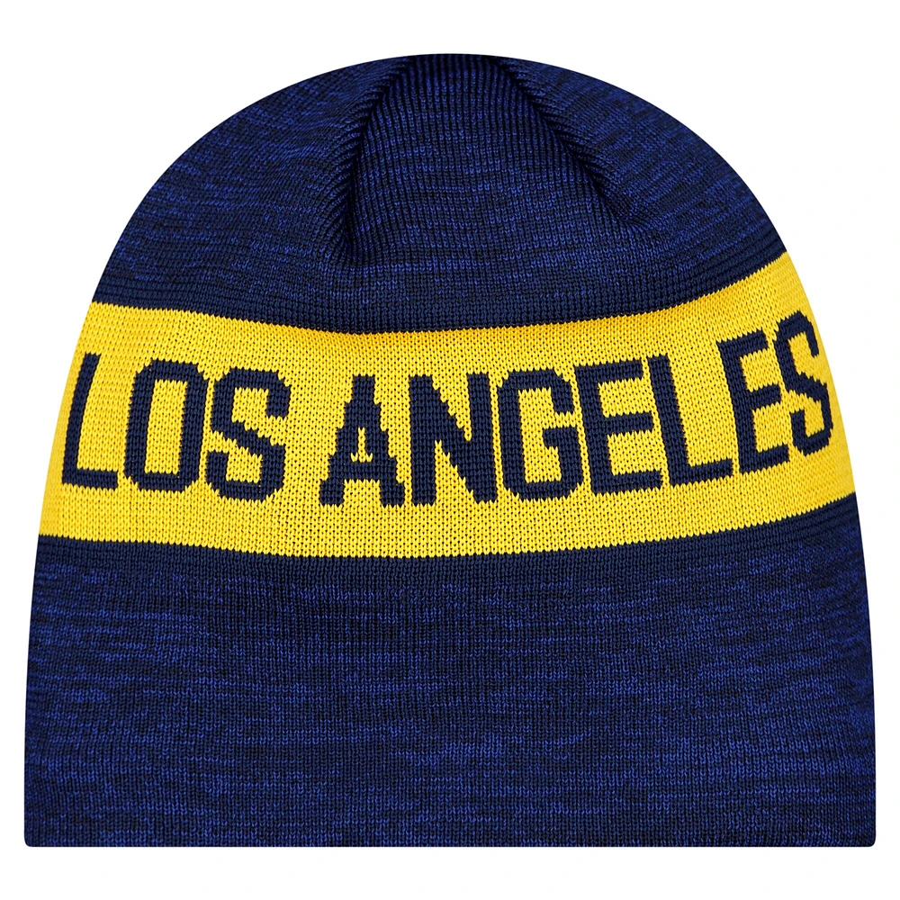 Men's New Era Navy LA Galaxy 2025 Kickoff Beanie