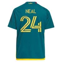 Youth adidas Jalen Neal Green LA Galaxy 2024 Kit Replica Player Jersey