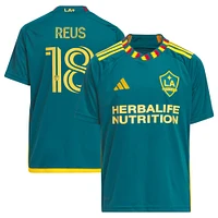 Maillot de joueur réplique adidas Marco Reus vert LA Galaxy 2024 Kit pour jeunes