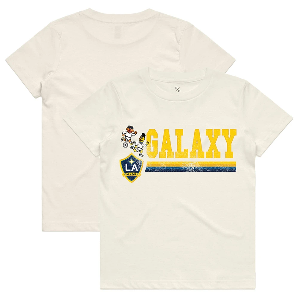 T-shirt crème la Galaxy du Collectif Jeunesse pour Paix x Sesame Street