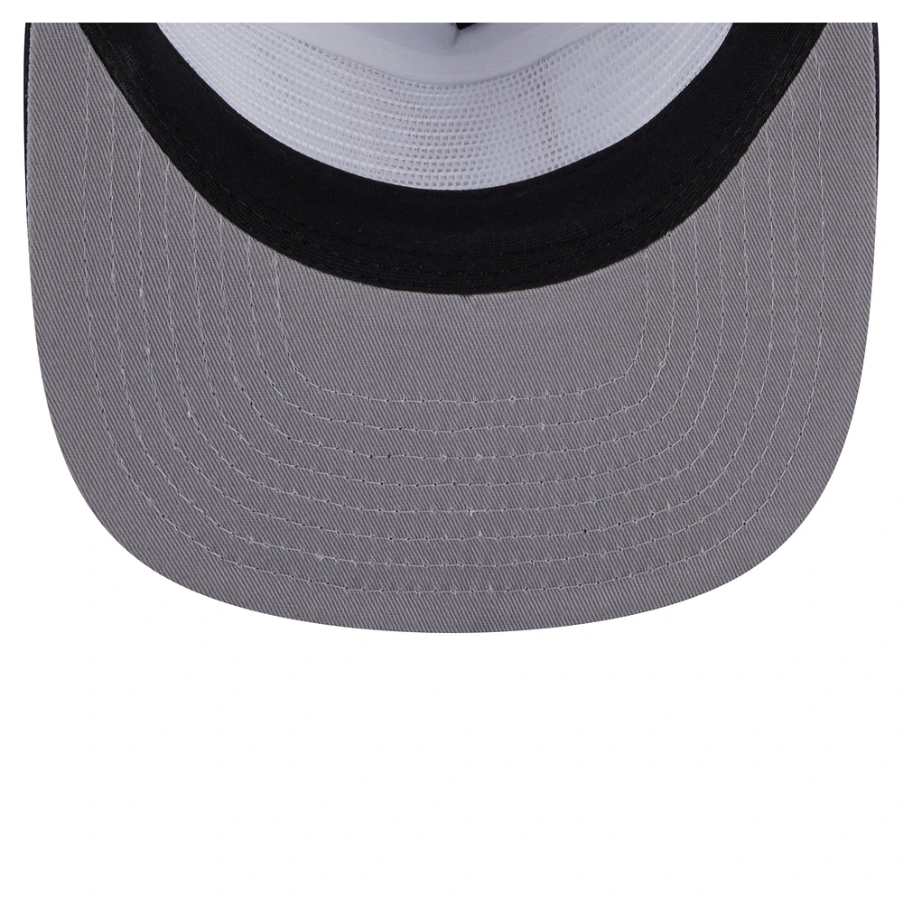 Men's New Era  Black/Gray LAFC Tie-Dye Adjustable Golfer Hat