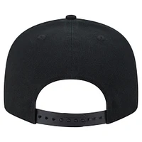 Men's New Era  Black LAFC Canvas 9FIFTY Snapback Hat