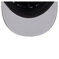 Men's New Era  Black LAFC Canvas 9FIFTY Snapback Hat