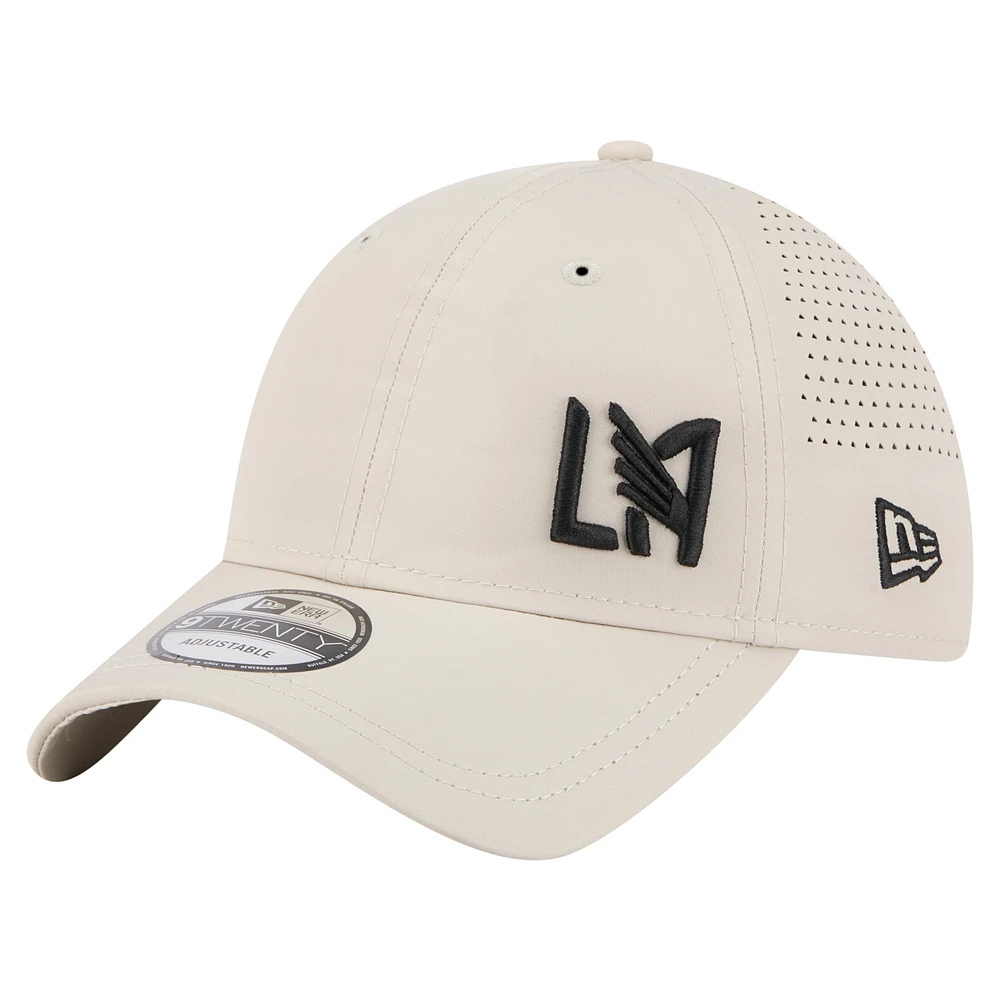 Men's New Era  Tan LAFC Active 9TWENTY Adjustable Hat