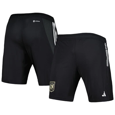 Short d'entraînement adidas LAFC 2023 On-Field AEROREADY noir pour homme