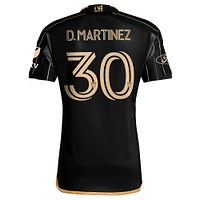 Men's adidas David Martinez Black LAFC 2024 Primary Authentic Player Jersey