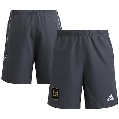 Short de voyage adidas gris LAFC 2025 pour homme
