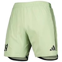 Men's adidas Green LAFC 2023 Away AEROREADY Authentic Shorts