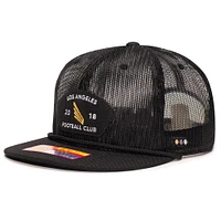 Men's  Black LAFC Beach Bum Snapback Hat