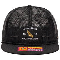 Men's  Black LAFC Beach Bum Snapback Hat