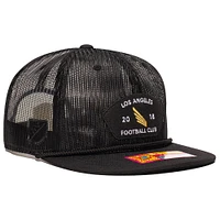 Men's  Black LAFC Beach Bum Snapback Hat