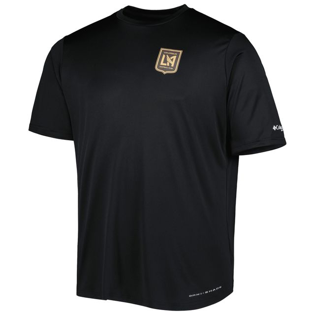T-shirt Columbia Black LAFC Terminal Tackle Omni-Shade pour homme