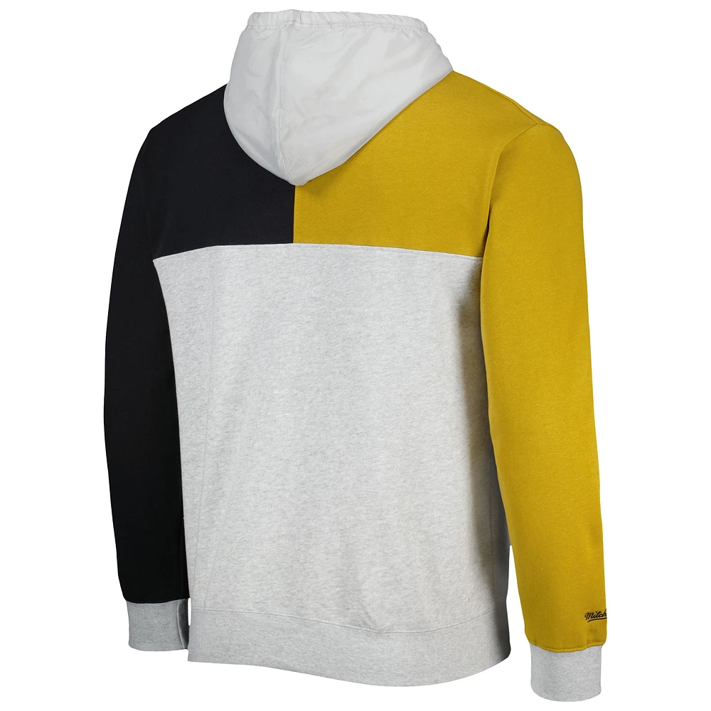 Men's Mitchell & Ness Gray LAFC Tie Breaker Pullover Hoodie