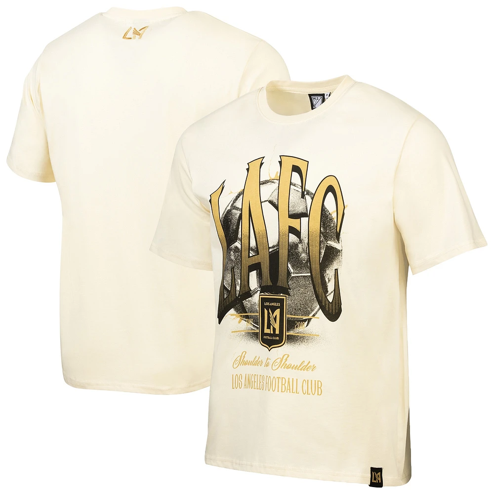 Men's Sport Design Sweden Cream LAFC Vintage '90s Relaxed T-Shirt