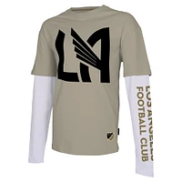 Men's Stadium Essentials Tan LAFC Status Long Sleeve T-Shirt