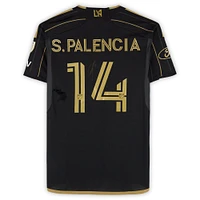Sergi Palencia LAFC Autographed Match-Used #14 adidas Jersey from the 2024 MLS Season