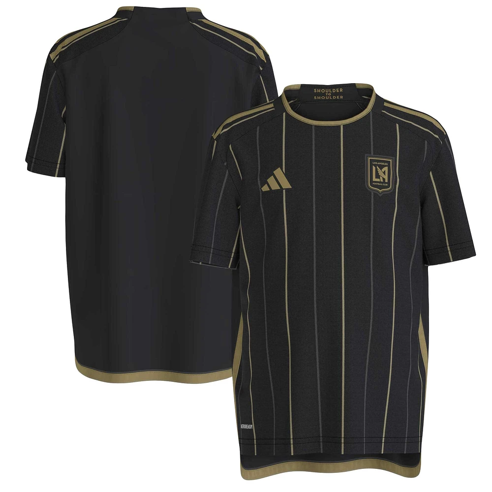 Maillot d'équipe adidas LAFC 2024 AEROREADY noir pour tout-petit