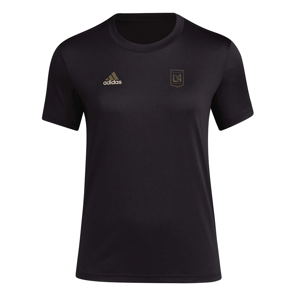 Women's adidas Black LAFC Local Stoic AEROREADY T-Shirt