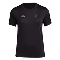 Women's adidas Black LAFC Local Stoic AEROREADY T-Shirt