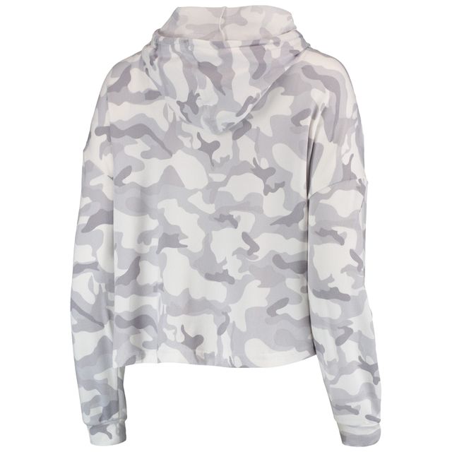 T-shirt à capuche composite LAFC gris Concepts Sport pour femme