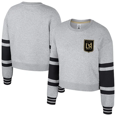 Sweat-shirt court Stadium Essentials gris chiné LAFC Scrimmage pour femme