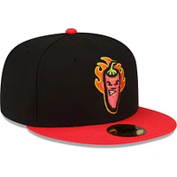 Casquette ajustée 59FIFTY pour homme Lake County Captains Copa De La Diversion New Era noire/rouge