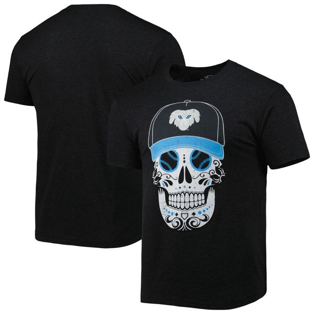 T-shirt noir Cadejos de Lake Elsinore Copa la Diversion Sugar Skull pour homme