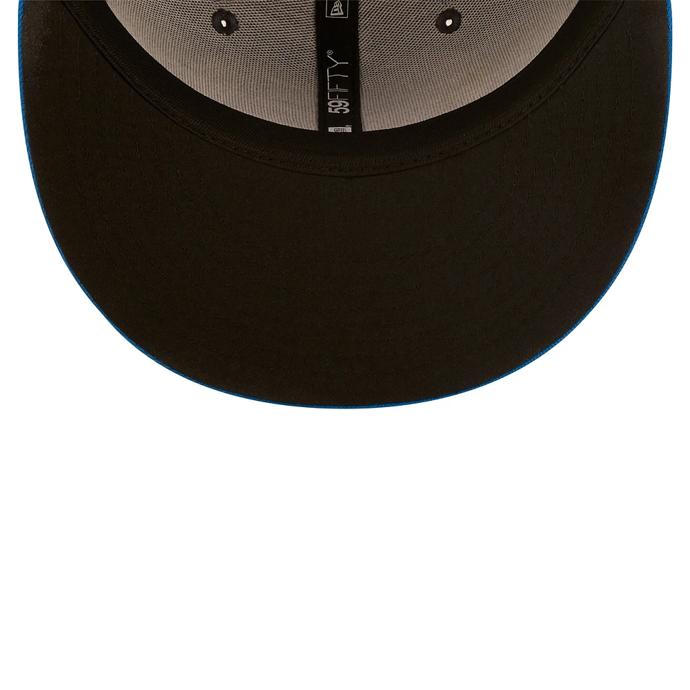 Men's New Era Black/ Cadejos De Lake Elsinore Copa La Diversion 59FIFTY Fitted Hat