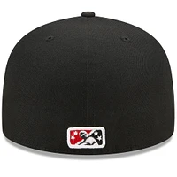 Men's New Era Black Lake Elsinore Storm Marvel x Minor League 59FIFTY Fitted Hat