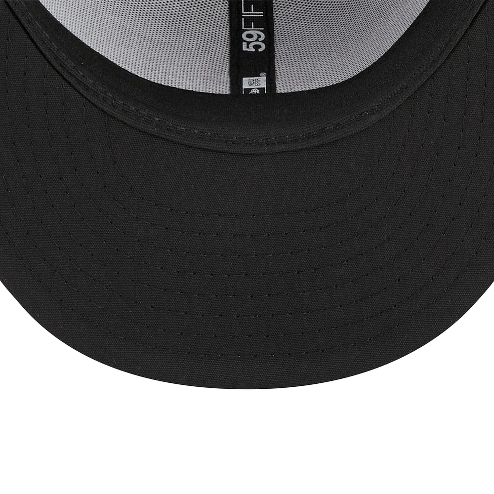 Men's New Era Black Lake Elsinore Storm Marvel x Minor League 59FIFTY Fitted Hat