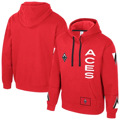 Sweat à capuche unisexe Stadium Essentials rouge Las Vegas Aces City Star Rebel Edition