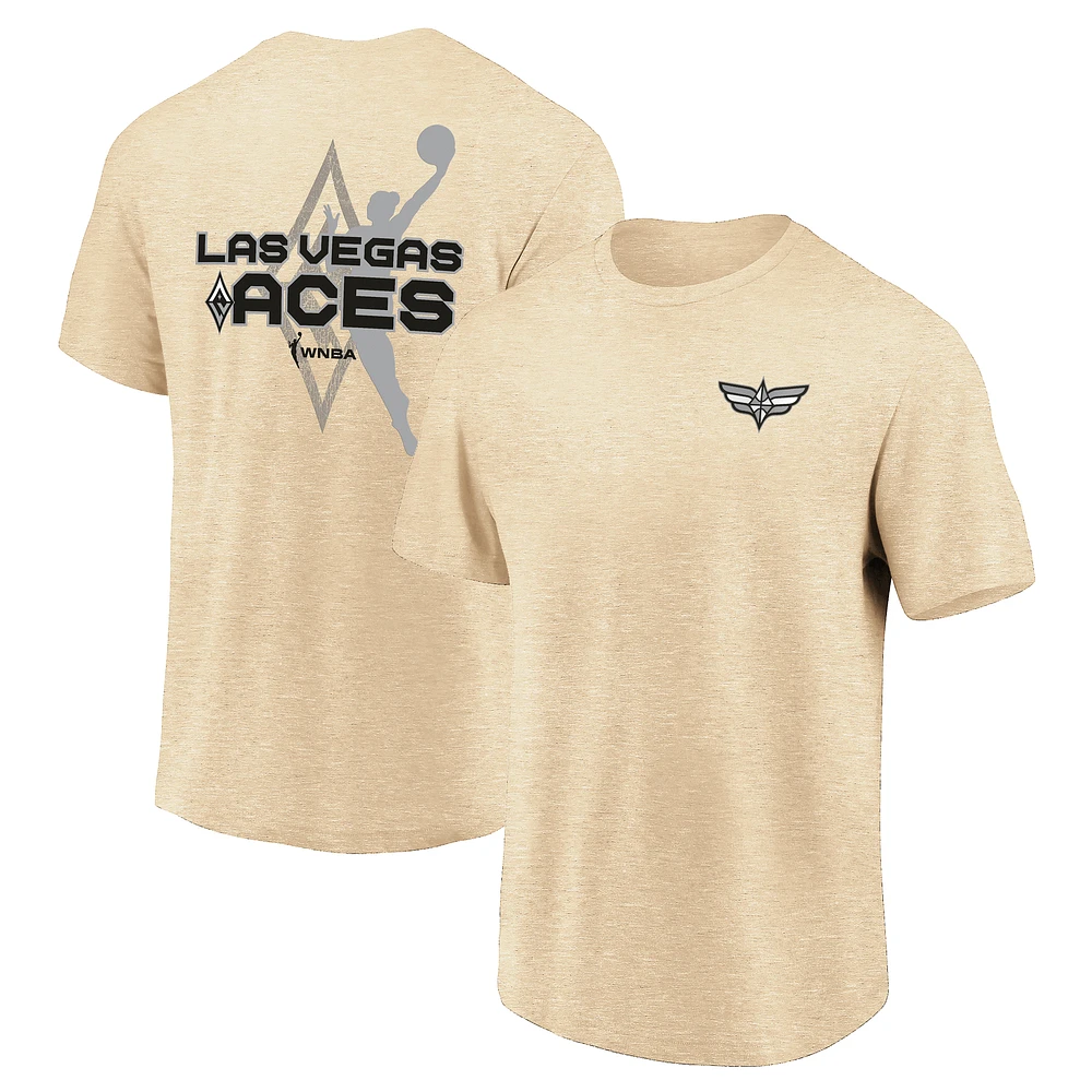 T-shirt unisexe Fanatics Natural Las Vegas Aces WNBA Team Elite