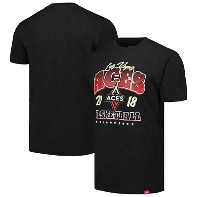 T-shirt triple mélange Sportiqe Heather Black Las Vegas Aces pour hommes