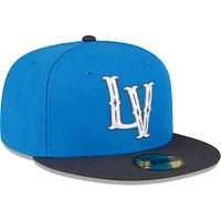 Men's New Era Blue/Black Las Vegas Aviators Copa De La Diversion 59FIFTY Fitted Hat