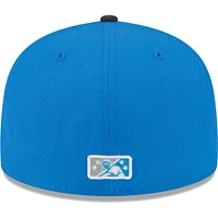 Men's New Era Blue/Black Las Vegas Aviators Copa De La Diversion 59FIFTY Fitted Hat