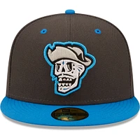 Men's New Era Graphite Reyes De Plata Las Vegas Copa La Diversion 59FIFTY Fitted Hat