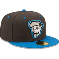 Men's New Era Graphite Reyes De Plata Las Vegas Copa La Diversion 59FIFTY Fitted Hat