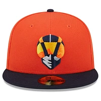 Men's New Era Orange Las Vegas Aviators Big League Chew Team 59FIFTY Fitted Hat