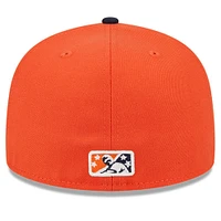 Men's New Era Orange Las Vegas Aviators Big League Chew Team 59FIFTY Fitted Hat