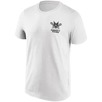 Men's White Las Vegas Desert Dogs Primary Logo T-Shirt