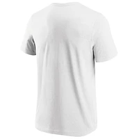 Men's White Las Vegas Desert Dogs Primary Logo T-Shirt