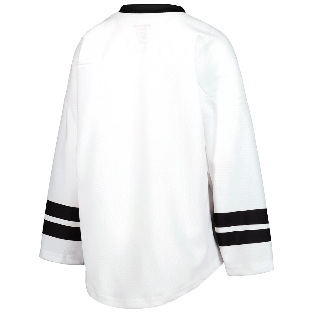 Youth White Las Vegas Desert Dogs Sublimated Replica Jersey