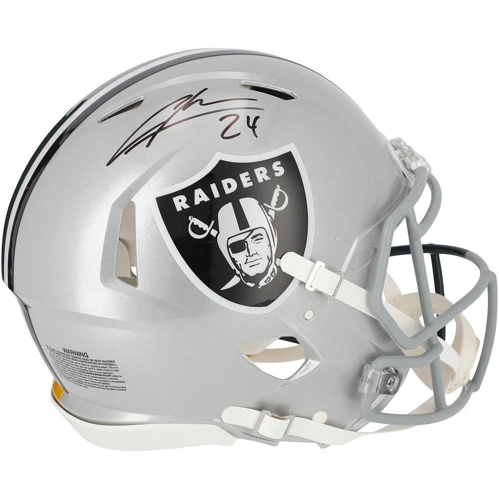 Charles Woodson Las Vegas Raiders Autographed Half & Half Riddell Speed Authentic Helmet