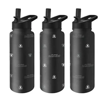 Bouteille de boisson rafraîchissante Steep and Repeat de 34 oz des Las Vegas Raiders