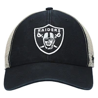 Men's '47 Black Las Vegas Raiders Flagship MVP Snapback Hat