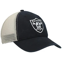 Men's '47 Black Las Vegas Raiders Flagship MVP Snapback Hat