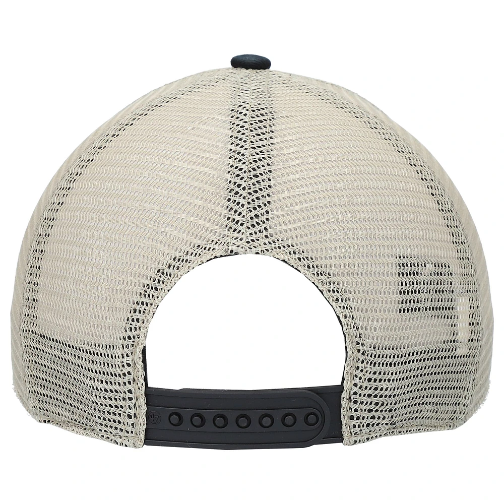 Men's '47 Black Las Vegas Raiders Flagship MVP Snapback Hat