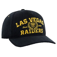 Men's '47 Black Las Vegas Raiders Letterman Hitch Adjustable Hat